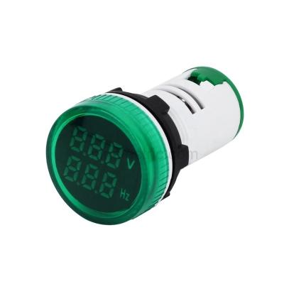 China New Type NIN 22mm AD101-22VHZM AD101-22VHZM Display Panel Indicator Voltmeter 50 Hz Digital Frequency Meter for sale