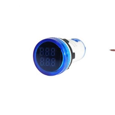 China Green Light Round 12v Electric Display LCD Digital Hour Meter AD101-22CT for sale