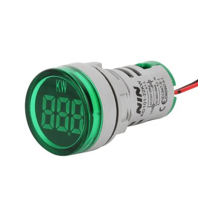 China NIN 22mm AC 220V 380V AD101-22KW Led Digital Display Indicator Electricity Meter Energy Power Meter AD101-22KW for sale