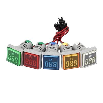 China NIN High Performance Mini 22mm Square Large Digital AD101-22KWS Tube Billboard Indicator Electricity Meter for sale