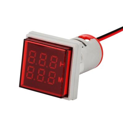 China Industrial High Accuracy Led Industrial Digital Display Square Panel Adjustable Timer for sale