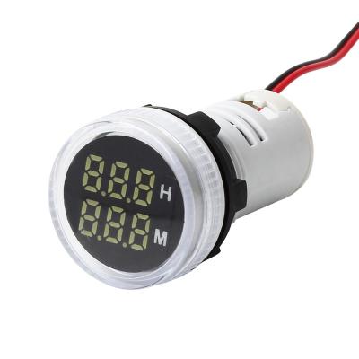 China NIN New Product High Quality Round Tube Indicator Hours High Efficiency Digital Display Digital Accurate Timer AD101-22HR Large for sale