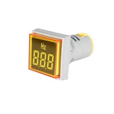 China NIN 22mm Square Panel Digital Display Indicator Frequency Meter Waterproof Led Industrial Hz Counter 0-99HZ AD101-22HZS AD101-22HZS for sale