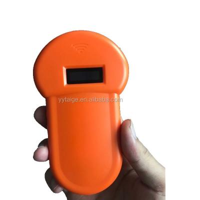 China Plastic 134.2Khz RFID Reader Scanner For Animal Microchip Pet Identification for sale