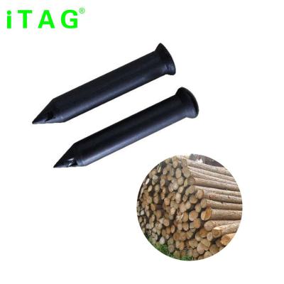 China MINI TAG 125khz low frequency rfid TK4100 nail tag for wood tree tracking for sale