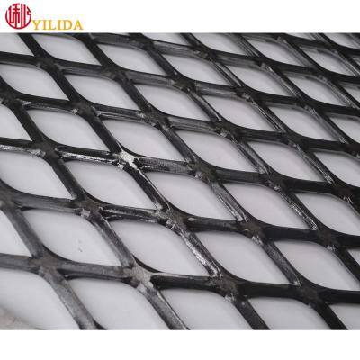 China Corrosion Resistance Black Steel Expanded Metal Frame for sale