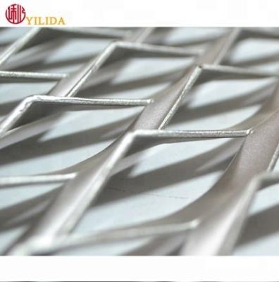 China Hotel Grill Concrete Reinforcement Aluminum Expanded Decorative Wire Mesh for sale