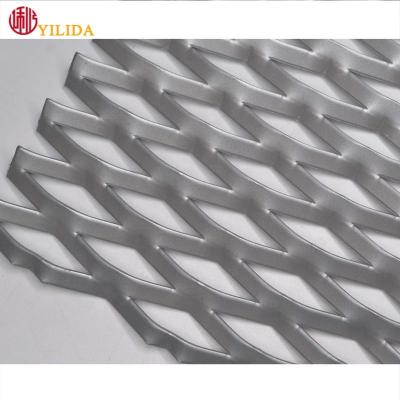 China Ventiate Construction Materials Aluminum Expanded Metal Mesh For Sunscreen for sale