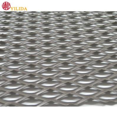 China Hotel Metal Aluminum Low Carbon Steel Expanded Mesh For Building Material for sale