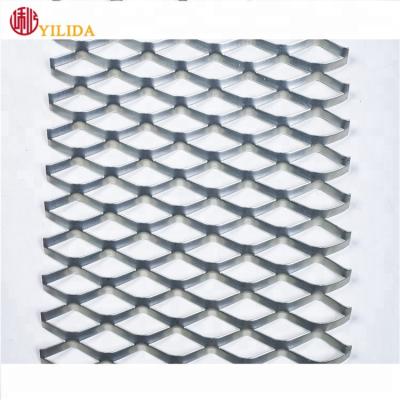 China Decorative Mesh Best Price Aluminum Diamond Raised Expanded Metal Mesh for sale