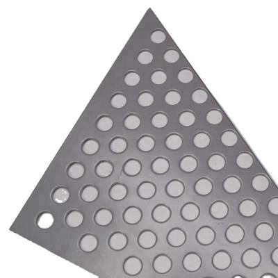 China Beautiful Perforated Sheet Perforated Slotted Hole 2mm Stainless Steel Metal Screen Perforated Sheet for sale