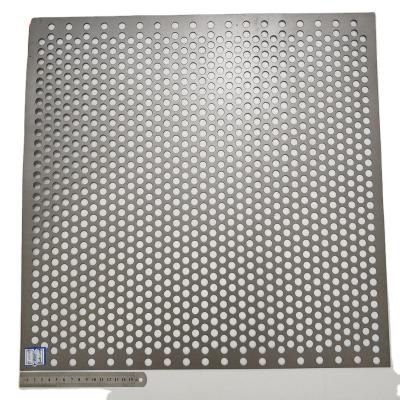 China Beautiful GI / MS / Stainless Steel Perforated Metal Sheets Mesh Round Holes for sale