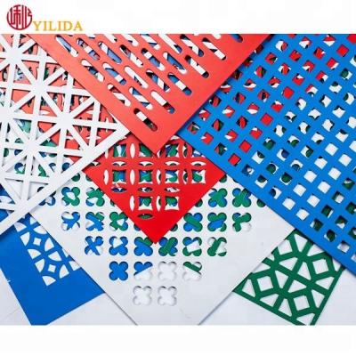 China Beautiful aluminum perforated metal sheet for cladding facade for sale