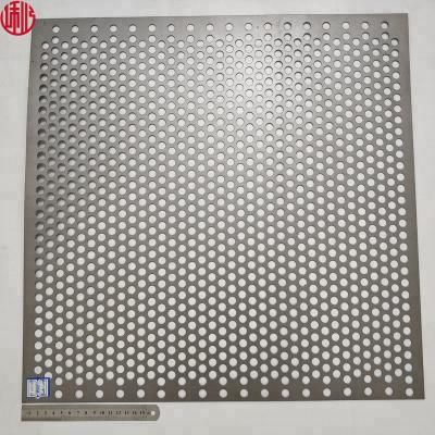 China Beautiful and good quality AISI304 perforated stainless steel metal sheet for sale