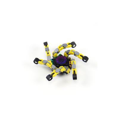 China Durable Transformable Mechanical Fingertip Spinner DIY Deformable for sale