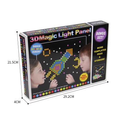 China 3D PATTERN 3D Magic Smart Led Wall Light Panels for sale