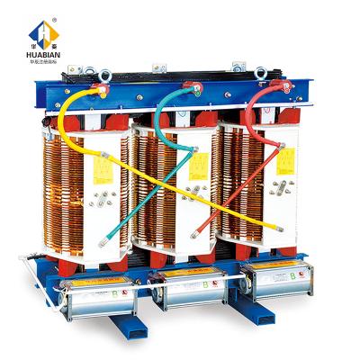 China Power Huachen SG (B) 10 400kva-2500kva 800W-3600W non-encapsulated dry type transformer for sale