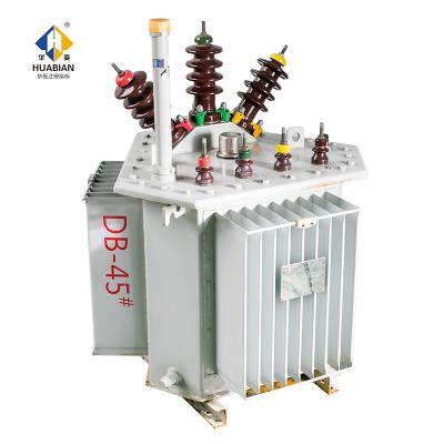 China Power Huachen S13 10kV-6kV 0.4kV 100kva-1600kv Three Dimensional Wound Core Oil Immersed Transformer for sale