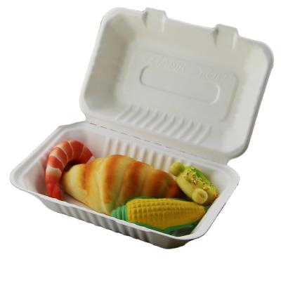 China Disposable take out candy cane biodegradable disposable food container for sale