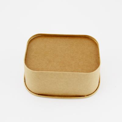 China Disposable Biodegradable Soup Containers Disposable Food Kraft Bowl for sale