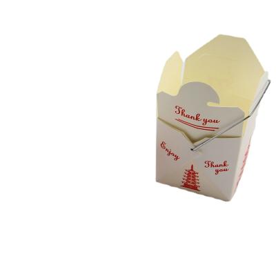 China YT Disposable Green Bio Take Out Container Paper Food Box For Fast Food for sale