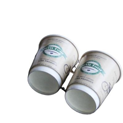 China Popular Hot Sale Cutomized Disposable Cup Double Wall Coffee Paper Cup for sale