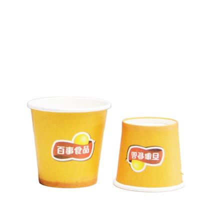 China Disposable Unwaxed Paper Cup Reagent Paper Single Wall Cup for sale