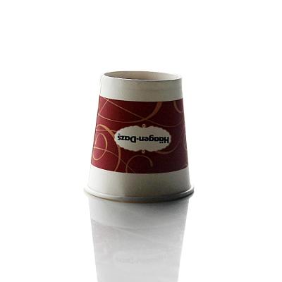 China 6 Ounce Disposable Trial Ice Cream and Drinking Paper Cups for sale