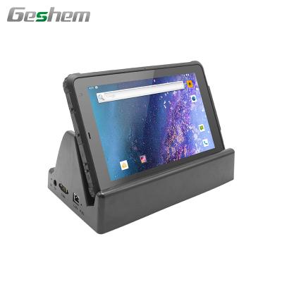 China Waterproof 8 inch NFC 2D ip67 Android Barcode Scanner Sunlight ODM Readable Optional Service Waterproof Rugged Tablet PC for sale