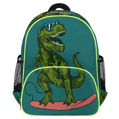 China Factory Selling Dinosaur Kindergarten Waterproof Primary Children Medium Students Printed School Bags For Boys Girls Children for sale