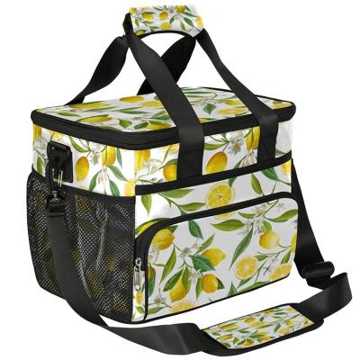 China Wholesale Waterproof Tote Bag Waterproof Insulated Lunch Cooler Bag With Adjustable Shoulder Strap For Work Picnic Hiking for sale