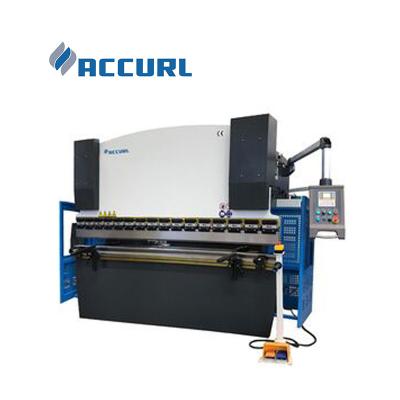 China ACCURL Construction Material Stores Mini Press Brake Machine WC67K 40T / 1600 1600 Mm Press Brake for sale