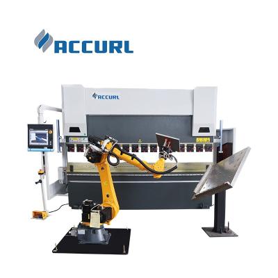 China Stainless Plate Folding Accurl CNC Timed Press Brake 400T/4000MM Metal Hydraulic Press Brake Robotic Training for sale