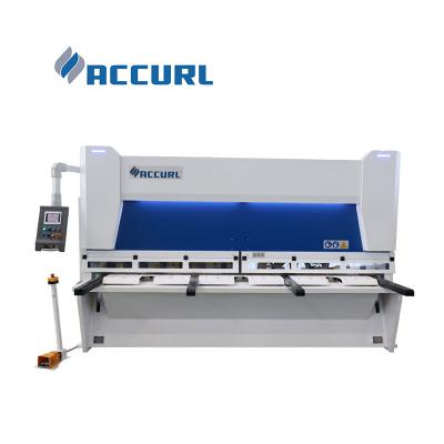 China Industrial Metal Cutting ACCURL CNC Cutting Machine Guillotine MS8 CE 8MM Thickness for sale