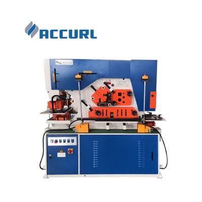 China Metallurgical Drilling Accurl Iron Worker Hydraulic Punching Machine CNC Plate Bending Machine Punch Press Machine for sale