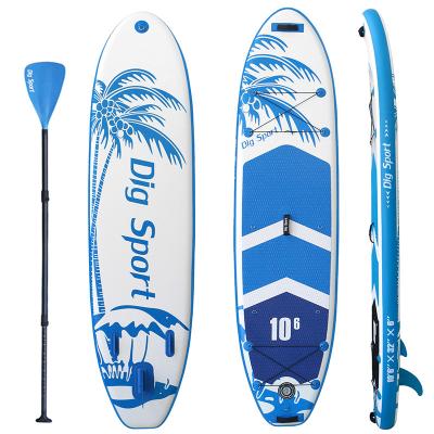 China Warter Sports Factory Price 11' Inflatable Stand Up Paddle Board Under SUP Paddle Board Inflatable Flower SUP Boards for sale