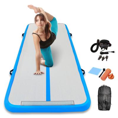 China 3m 4m 5m 6m Waterproof Factory Air Track Inflatable Gym Tumbling Mat For Gymnastics for sale