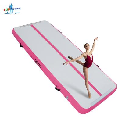 China PVC Gym Mat Tumble Inflatable Air Track Tumbling Inflatable Airtrack Gymnastics for sale