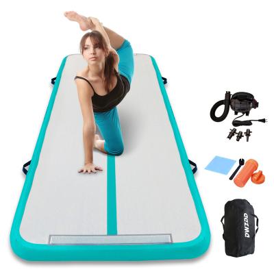 China Waterproof Air Floor Tumbling Air Tracks Inflatable Gymnastics Training for sale