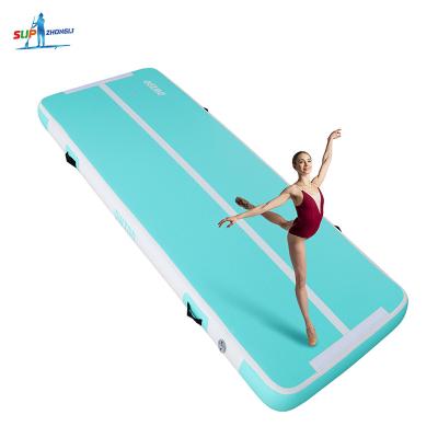 China PVC New Style Custom Size Factory Price Inflatable Air Track Mat For Gymnastics for sale