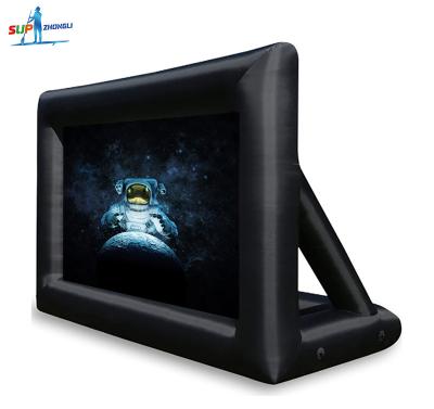 China Durable Hot Sales Commercial Inflatable TV Screen Fixed Cinemas Air Inflatable Cinema for sale