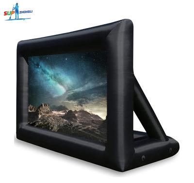 China Durable Portable Inflatable Billboards Advertising Inflatable Movie Screen Cinema for sale