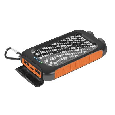 China Power Solar Panel Charging Promotion Charger 20000 Mah Type C Port 2022 Universal Portable Bank for sale