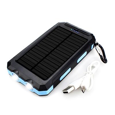 China Innovative Products 2021 Fast Charging Support Solar Power Bank 20000mah Waterproof Portable Solar Charger Mobile Station Solar Charger For Cell for sale