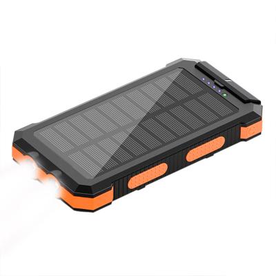 China Portable Solar Panel Charging 30000 Mah Solar Power Bank Solar Stand Charger for Mobile Phone Solarpowerbank Waterproof Cell Phone Solar Charger for sale