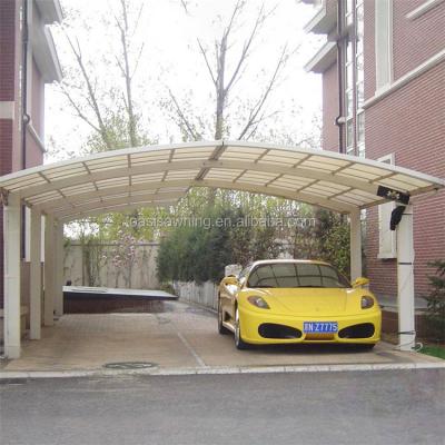 China Factory supply metal car park for motorcycle parking with arched aluminum roof outdoor parking motorhome for sale