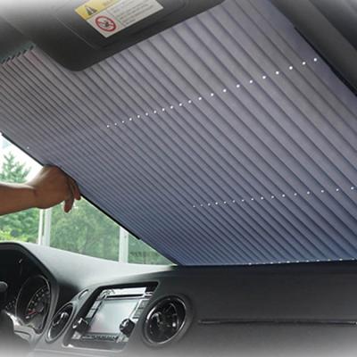 China For Car Summer Car Shade Sunshade Magnetic Roll Up Foldable Car Sunshade Foldable Car Sunshade for sale