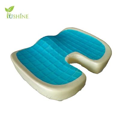 China Hot Selling Comfort Coccyx Orthopedic Memory Foam Gel Cushion for sale