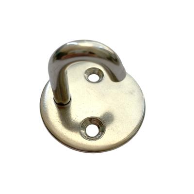 China Construction Stainless Steel Material 316 Round Plate With M5 Hook for sale