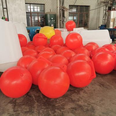 China Corrosion Resistance PE Water Beacon Aquaculture Ball Plastic Floats Balls Fishing Beacon for sale